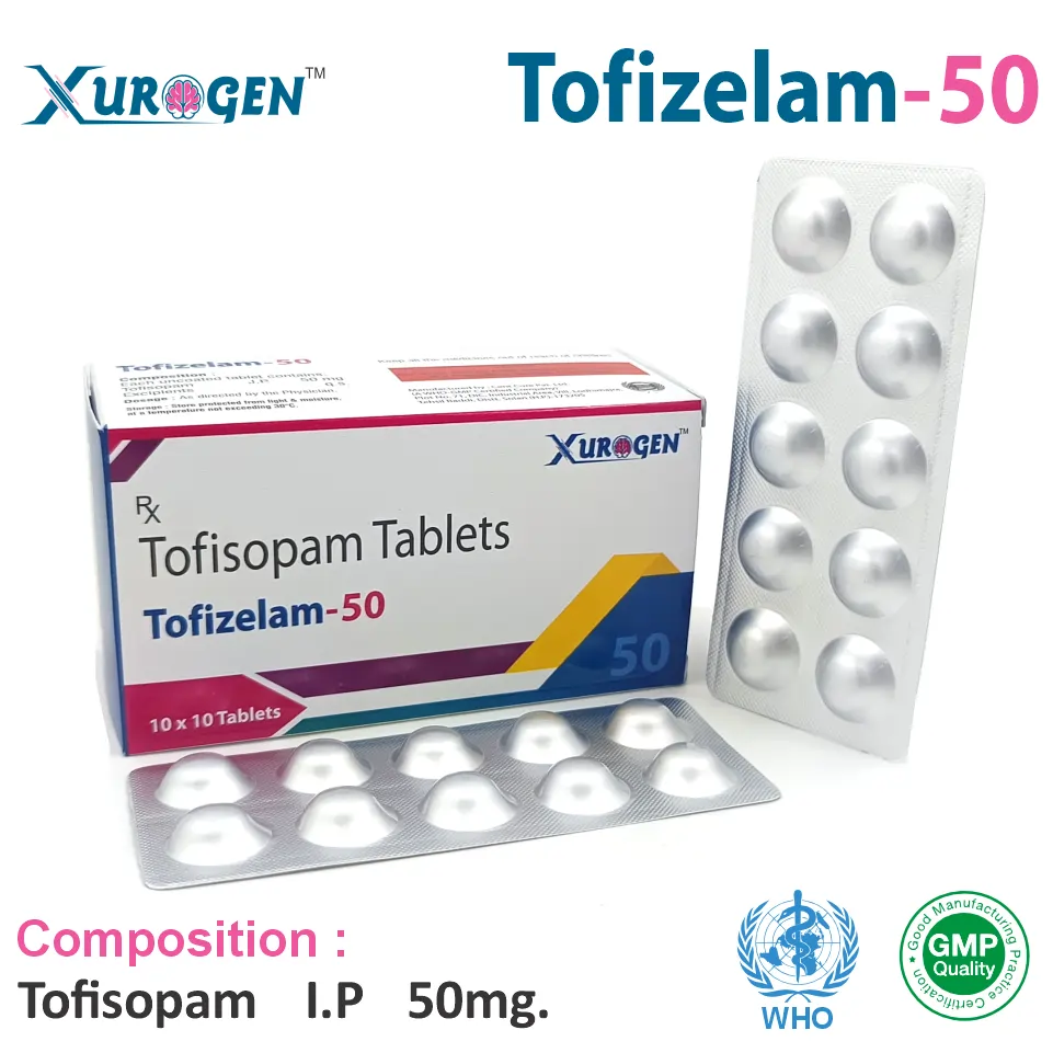 Tofisopam 50 mg Tablet PCD Pharma